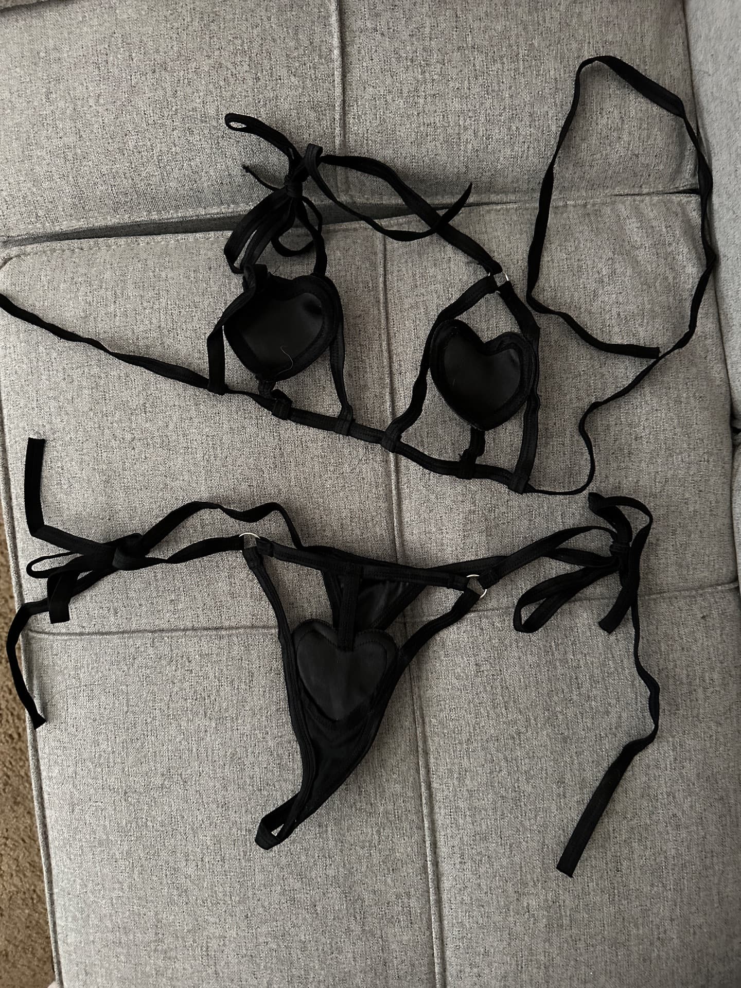 Black Heart Bikini - Image 2