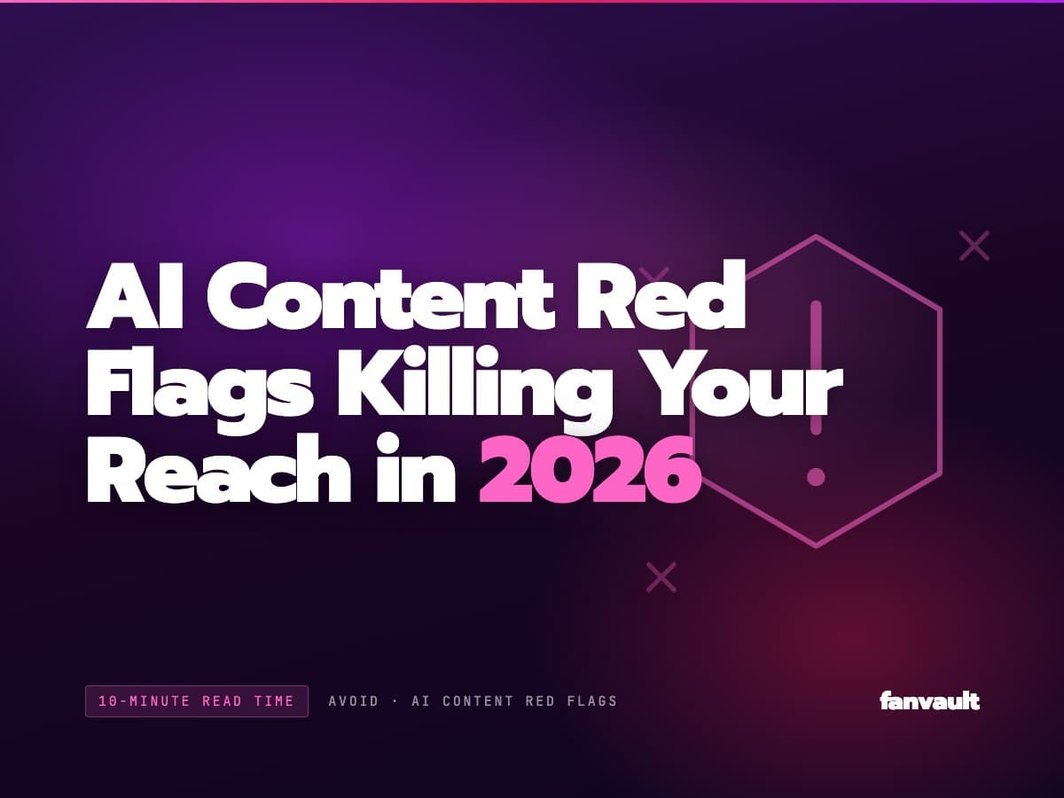 AI Content Red Flags Killing Your Reach in 2026