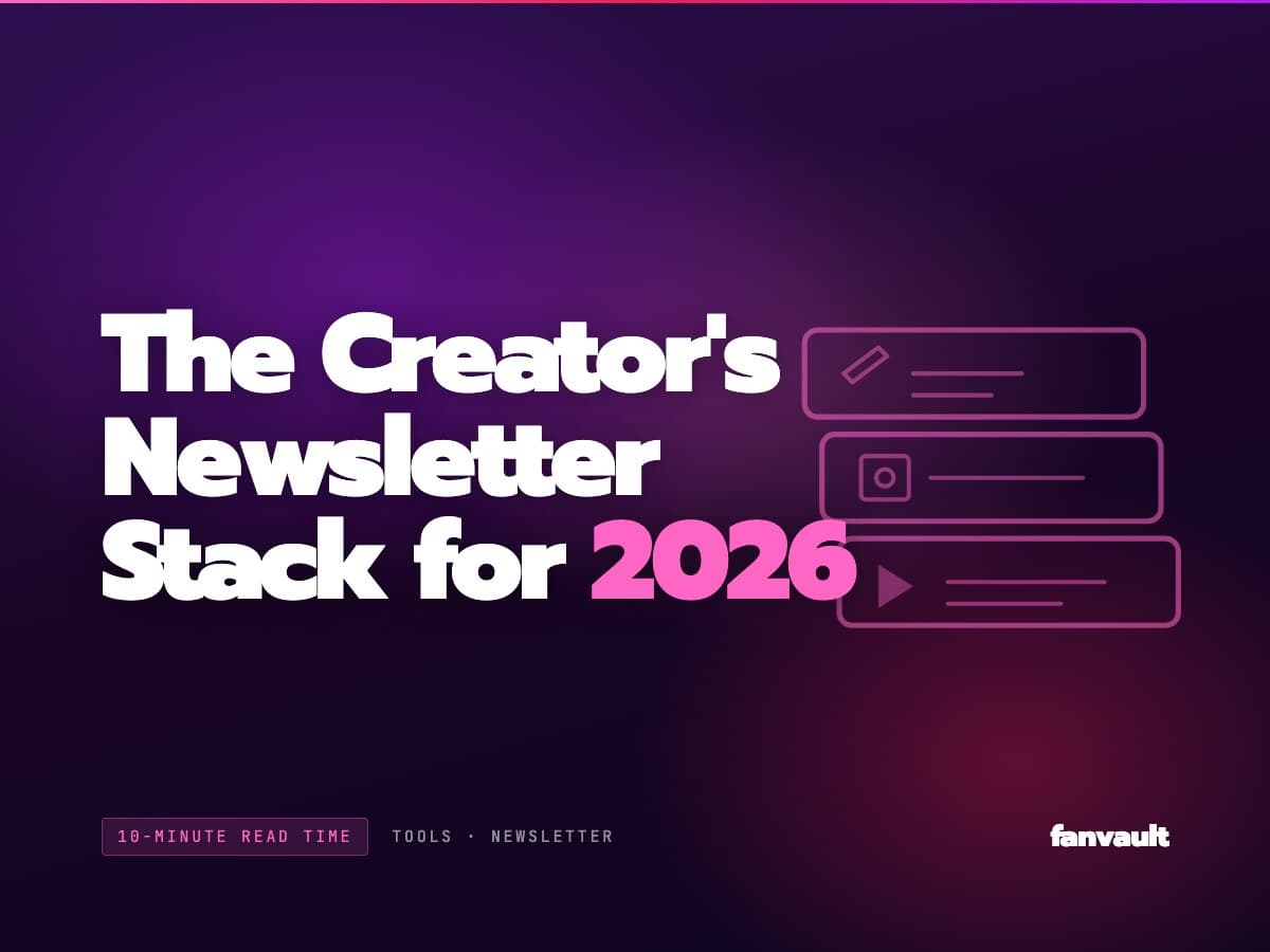 The Creator's Newsletter Stack for 2026