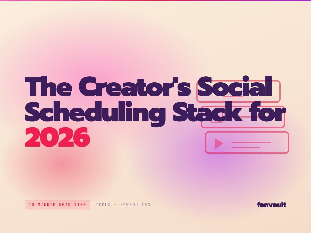 The Creator's Social Scheduling Stack for 2026