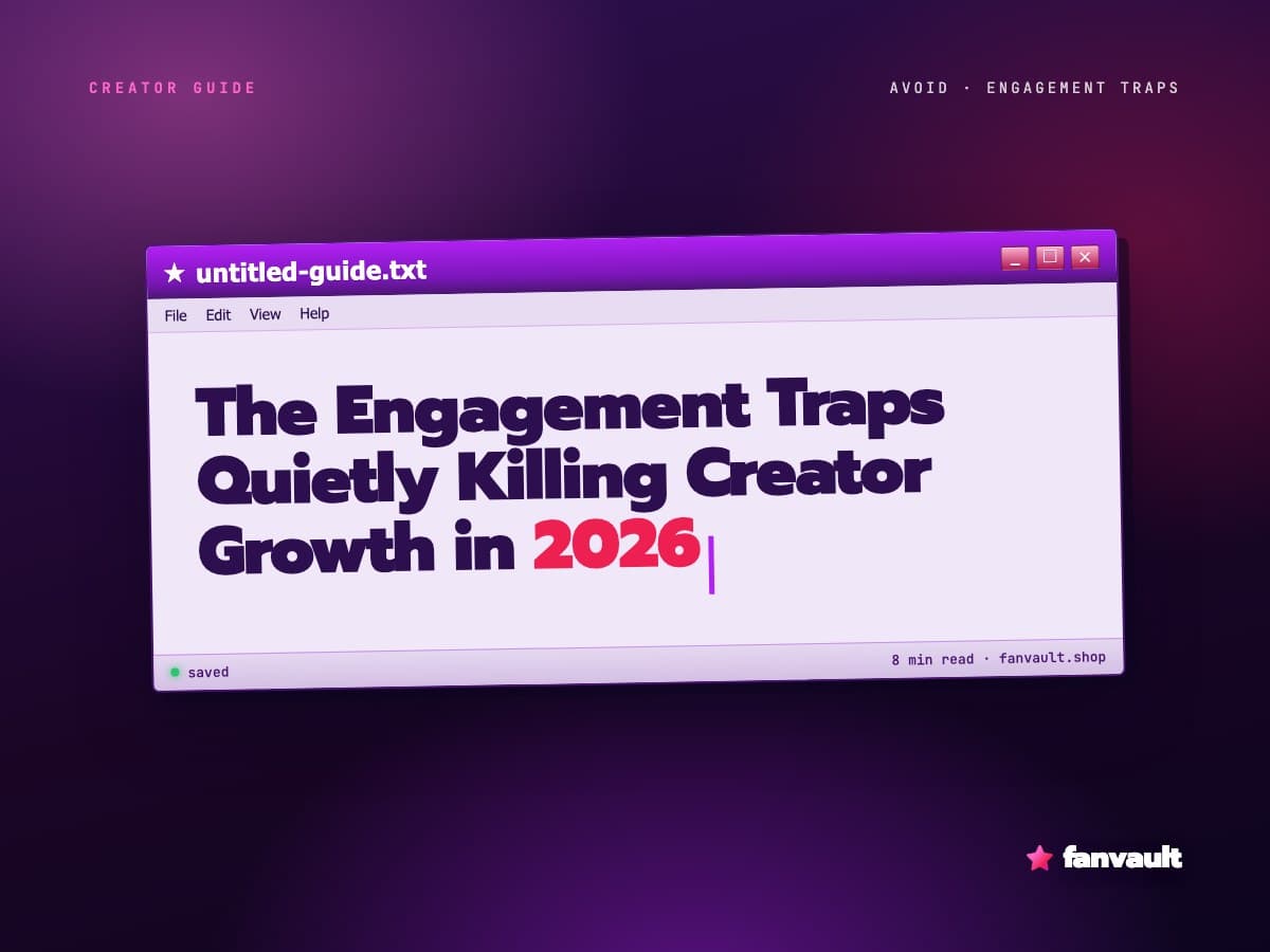 The Engagement Traps Quietly Killing Creator Growth in 2026