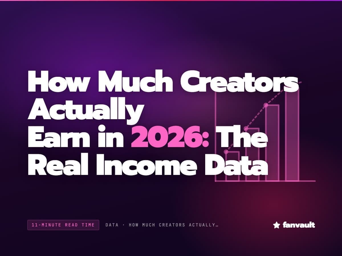 How Much Creators Actually Earn in 2026: The Real Income Data