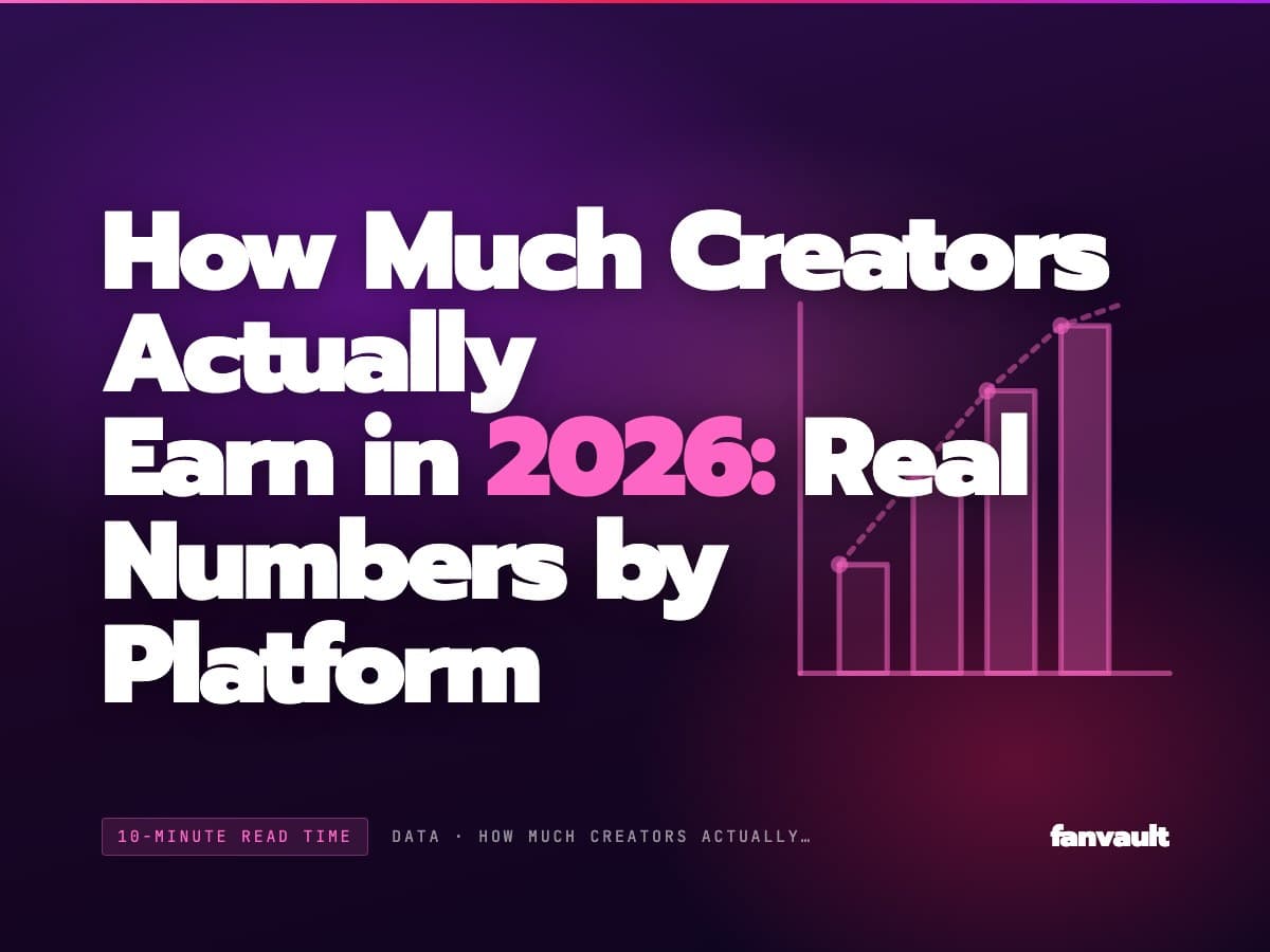 How Much Creators Actually Earn in 2026: Real Numbers by Platform