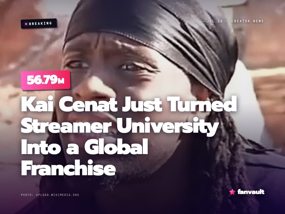 Kai Cenat Just Turned Streamer University Into a Global Franchise