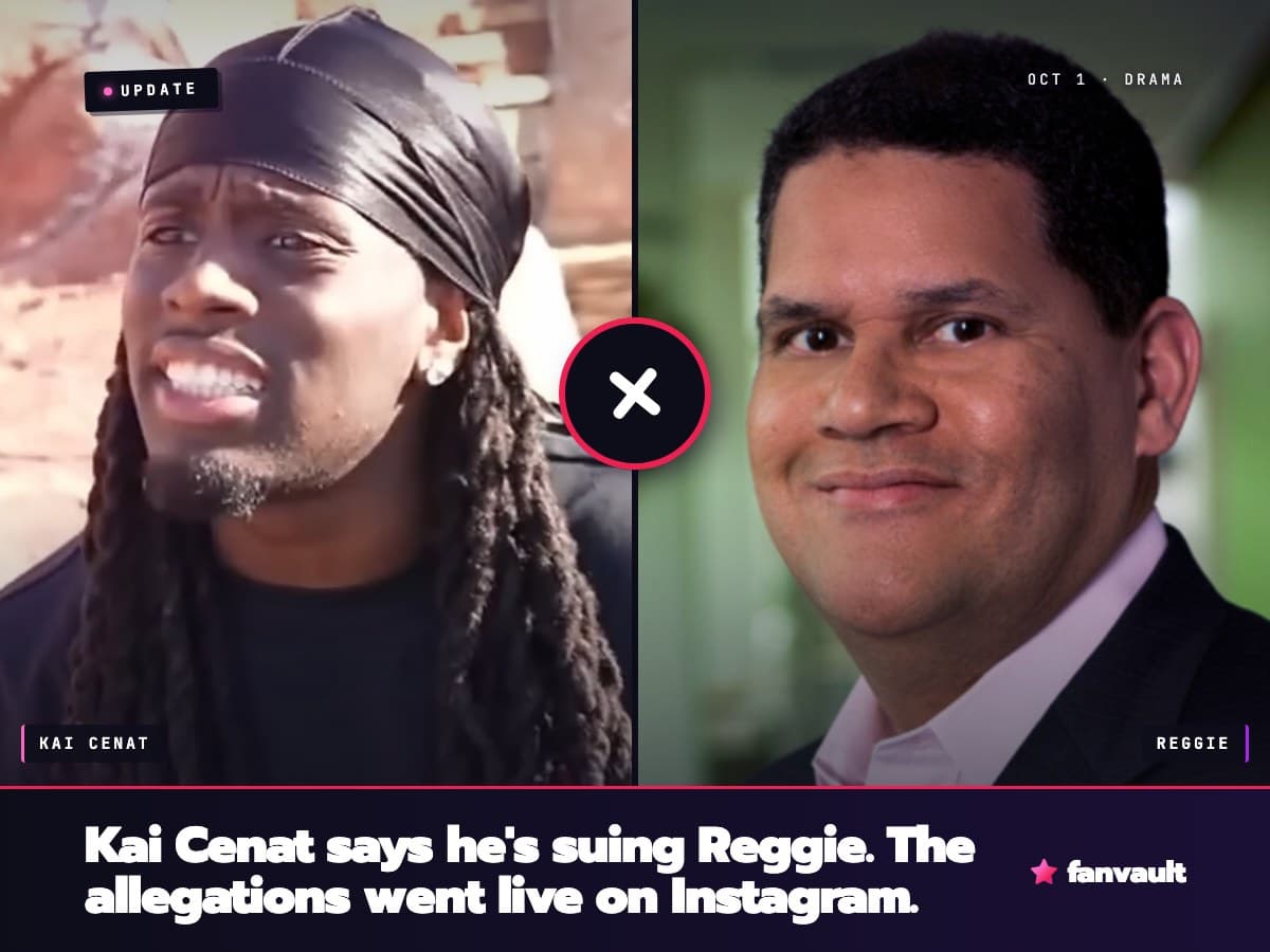 Kai Cenat says he's suing Reggie. The allegations went live on Instagram.