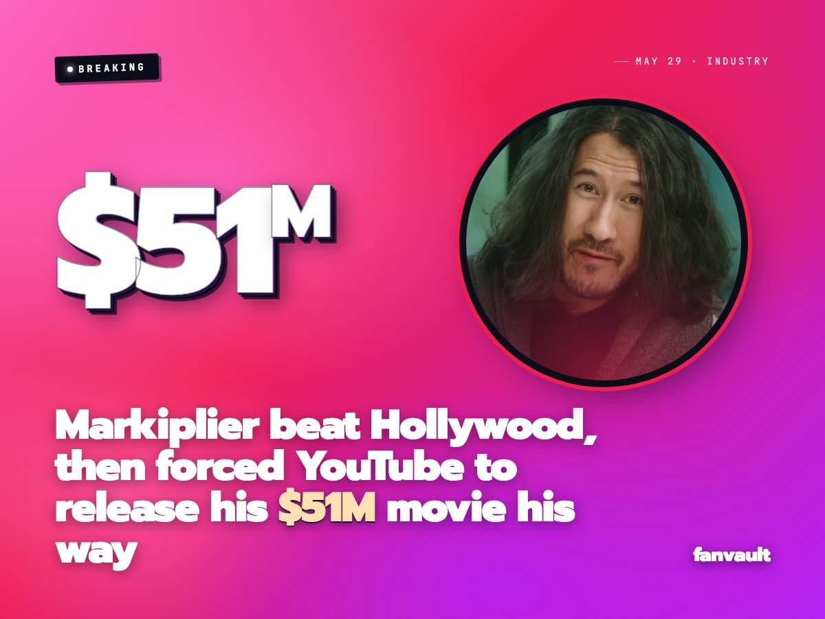 Markiplier beat Hollywood, then forced YouTube to release his $51M movie his way