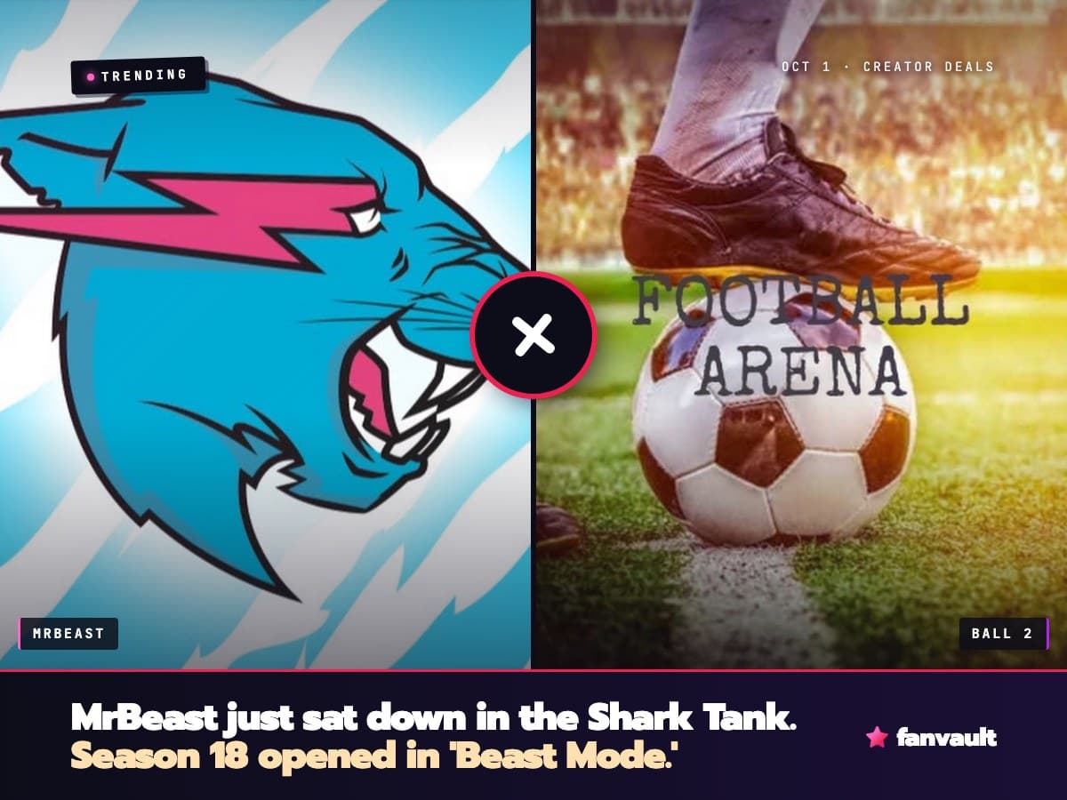 MrBeast just sat down in the Shark Tank. Season 18 opened in 'Beast Mode.'