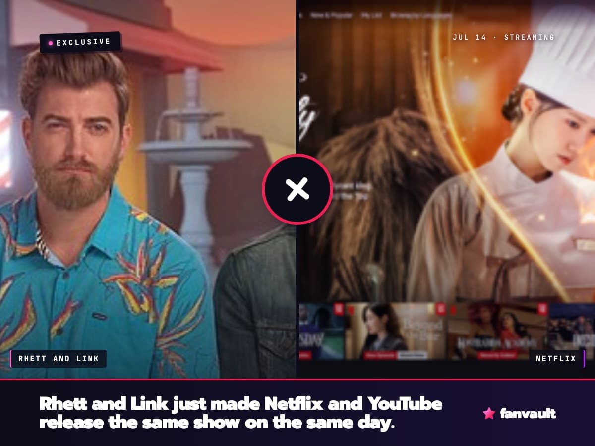 Rhett and Link just made Netflix and YouTube release the same show on the same day.