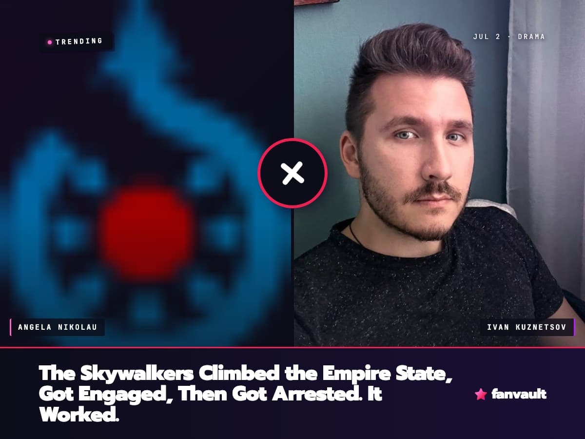 The Skywalkers Climbed the Empire State, Got Engaged, Then Got Arrested. It Worked.