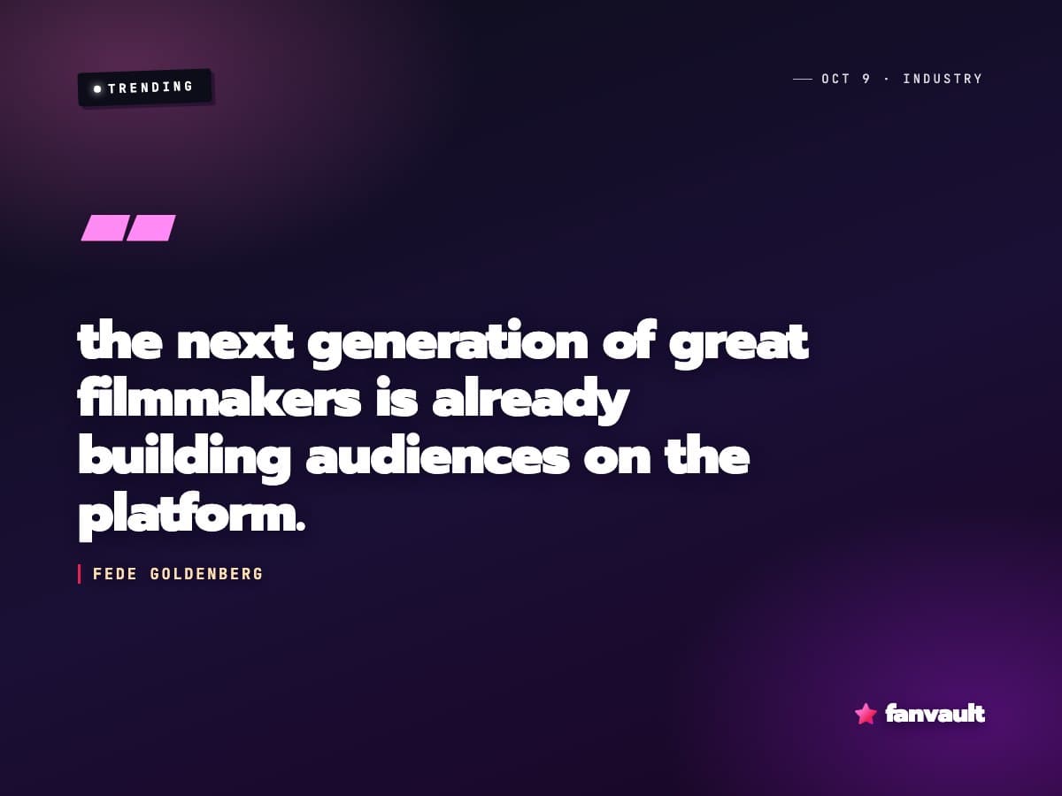 Sony just handed its horror label to a YouTube lifer. Creators are the pipeline now.
