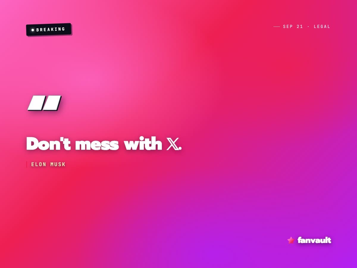 X just sued two crypto influencers for allegedly bleeding $278K out of its creator payout program